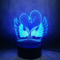 Swan Love Heart Illusion Lamp Beautiful Lighting Piece