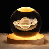 3d Galaxy Space Crystal Ball