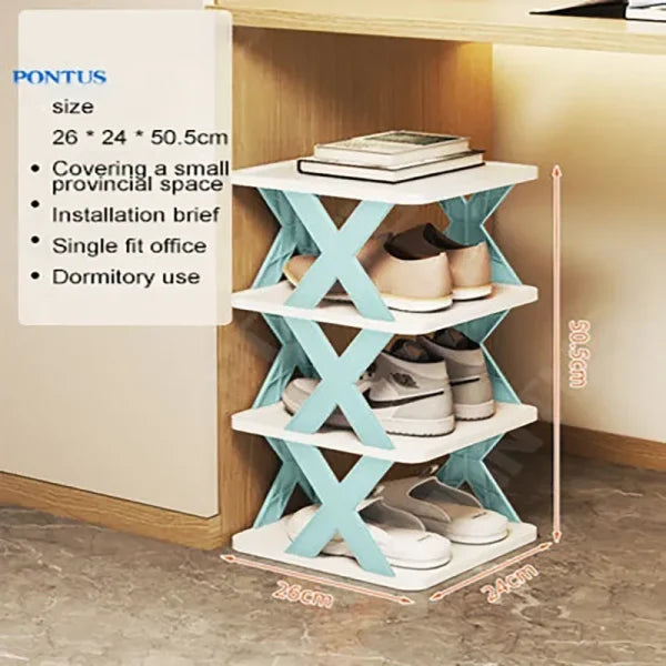 Stackable Shoe Rack Multi-layer Storage Shoes Shelf