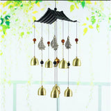 Wind Twin Metal Aluminum Wind Chimes Door Bells