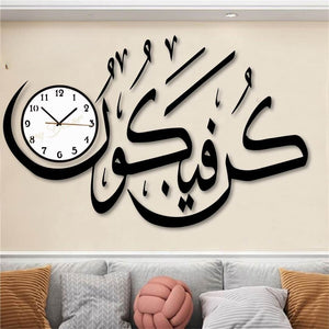 3d Wooden Clock With Premium Design